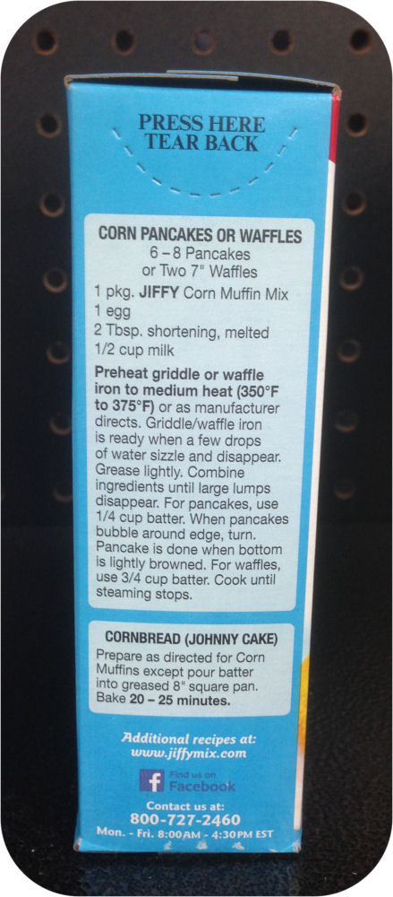 America's Favorite Jiffy Corn Muffin Mix 8.5 Oz Box Cornbread Fritters-20725