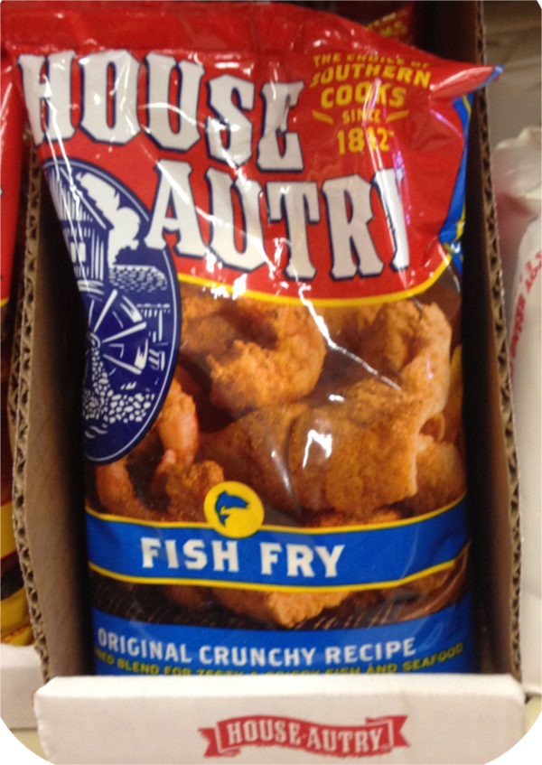 House Autry Seasoned Fish Fry Bag Mix Fried Crunchy Seafood Catfish Cornmeal-0