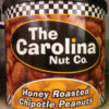 ONE 12 oz Can of Carolina Nuts in Honey Roasted Chipotle Peanuts Flavor Snack-0