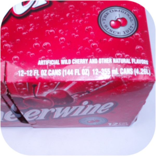 12 pack of CHEERWINE Cans cherry cola pop soft soda-9093