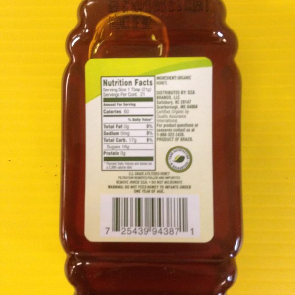 Nature's Place 100% Pure ORGANIC Honey Grade A 16 Oz-18831