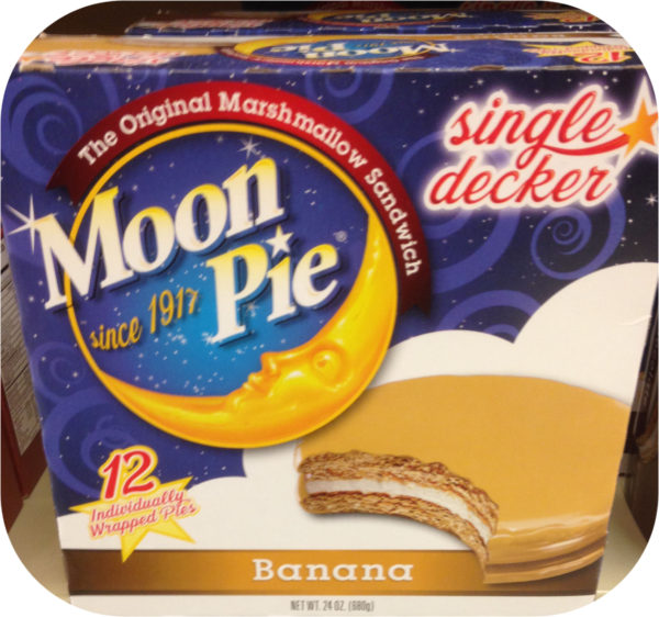 Dozen Single Decker Banana Moon Pie Graham Marshmallow MoonPie Cake Original-0