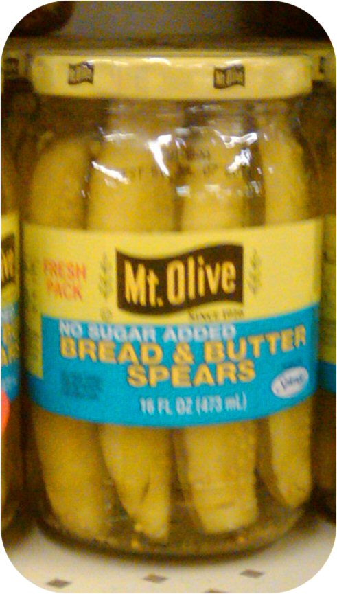 Mount Olive Bread and Butter Spear Pickles 16 oz Mt-0