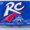 12 pack of RC Cola Cans Royal Crown soft soda pop drink-0