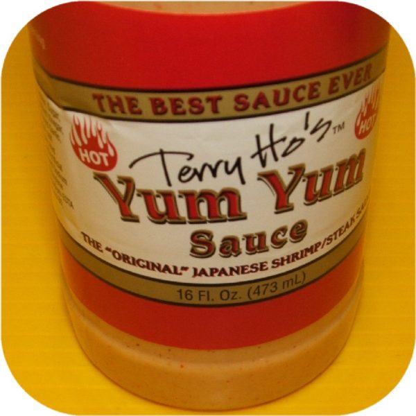 Terry Ho's HOT Yum Yum White Sauce Japanese Steak House Shrimp Hibachi Chopstick-19093