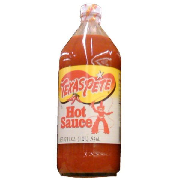 Texas Pete Hot Sauce 1 Quart Pepper Wing Dip Bottle-0